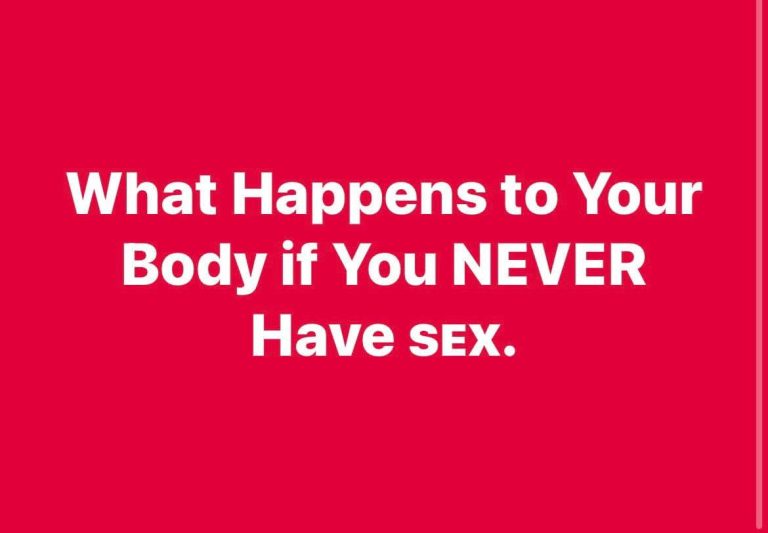 What occurs in your body if you NEVER engage in…