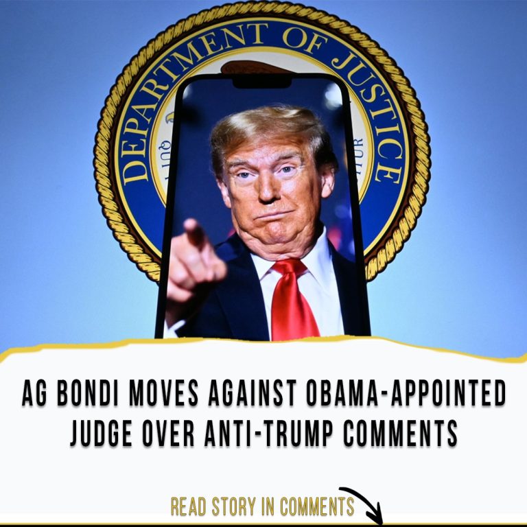 AG Bondi Criticizes Obama-Appointed Judge Over Anti-Trump Remarks [WATCH]