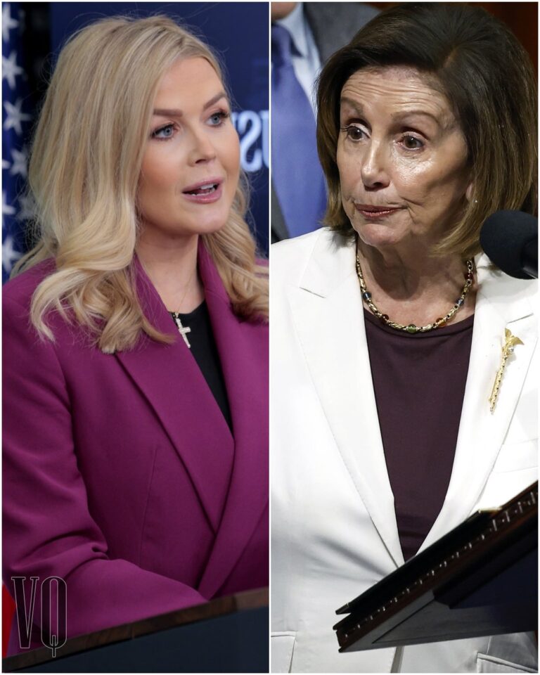 Leavitt Challenges Pelosi on China Tariffs