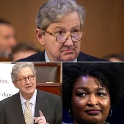 Senator Kennedy Reacts to Abrams’ Remarks in Heated Exchange