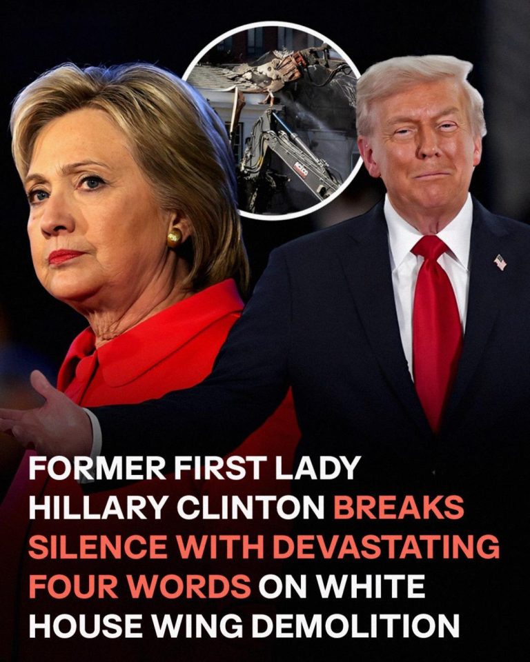 Trump’s East Wing Renovation Sparks Reaction From Hillary Clinton