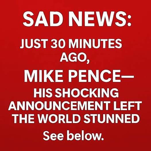 MIKE PENCE BREAKS DOWN IN