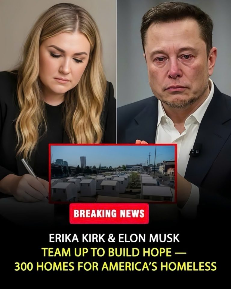 BREAKING: “I will make my husband’s dream come true.” — Erika Kirk & Elon Musk Launch $50M Mission That’s Changing Everything