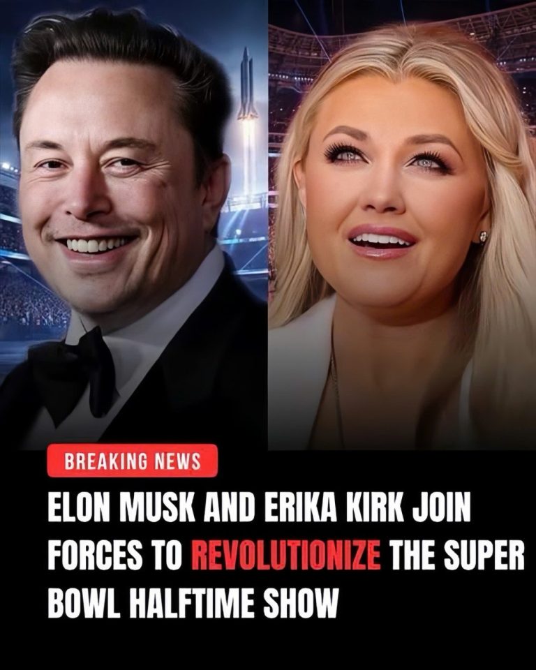Breaking News: Elon Musk & Erika Kirk Team Up for a Halftime Show Like Never Before