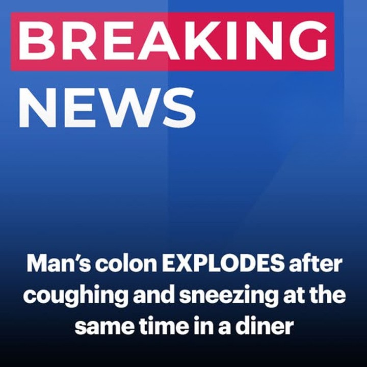 Florida man’s colon EXPLODES after coughing and sneezing at the same time in a diner – causing his intestines to fall out of his body