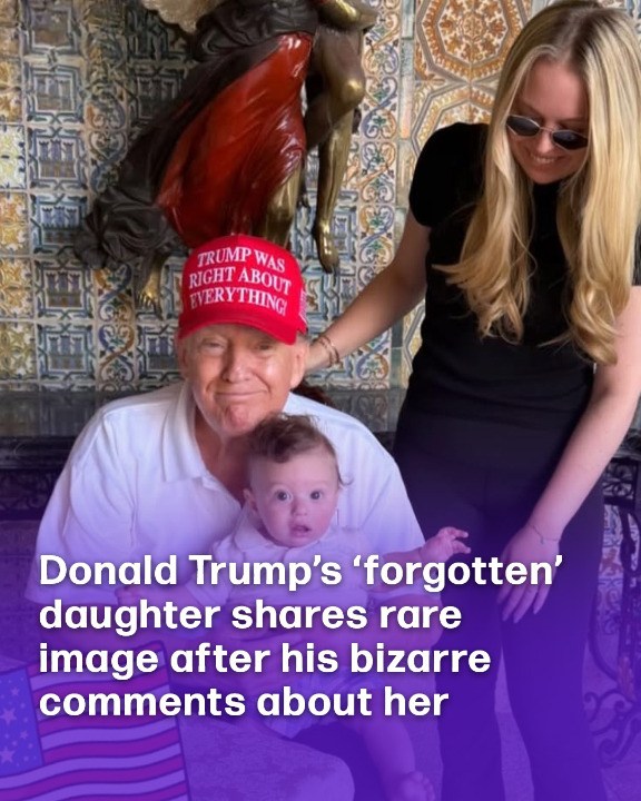 Donald Trump’s ‘forgotten’ daughter shares rare image after his bizarre comments about her