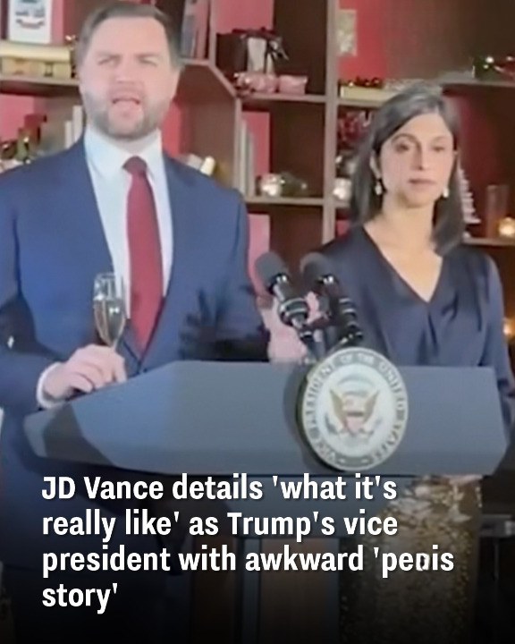 JD Vance details ‘what it’s really like’ as Trump’s vice president with awkward ‘pe.nis story’
