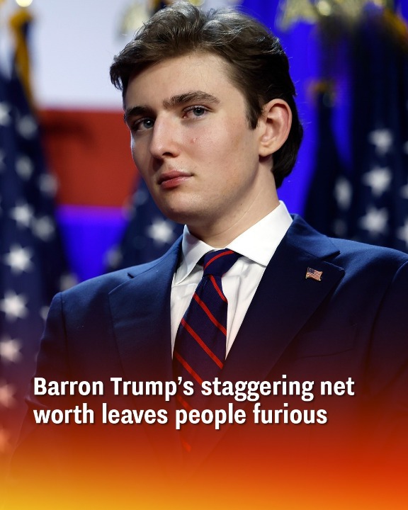 Barron Trump’s staggering net worth leaves people furious