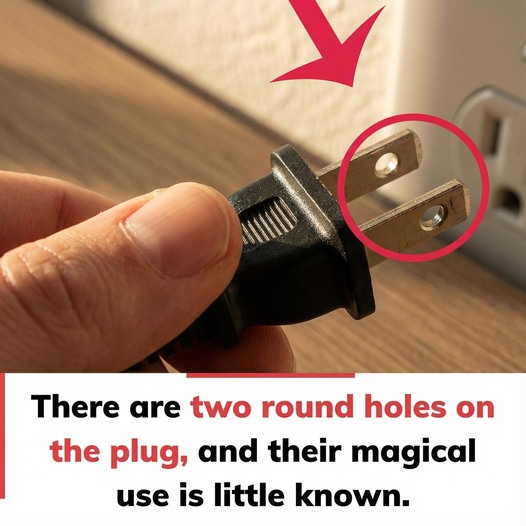 The Purpose of the Two Small Holes on a Standard Plug