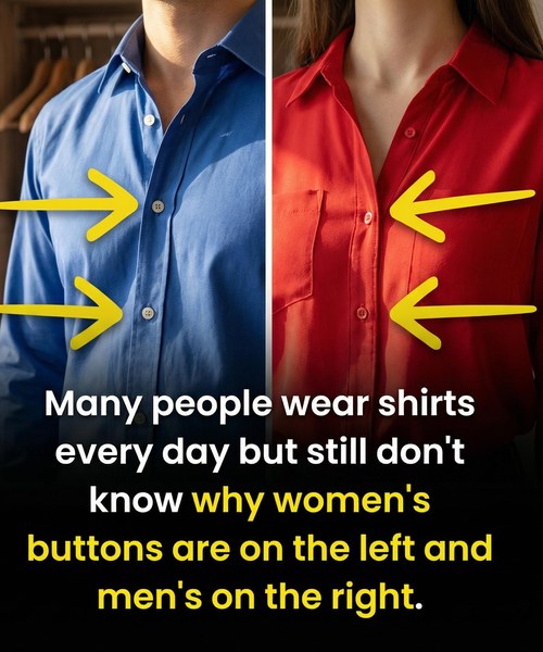 The Curious Reason Women’s Shirts Button on the Left — A Little-Known History