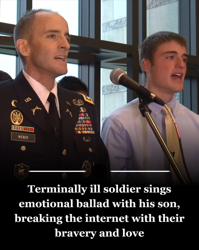 Dying Soldier Sings Final Song With His Son