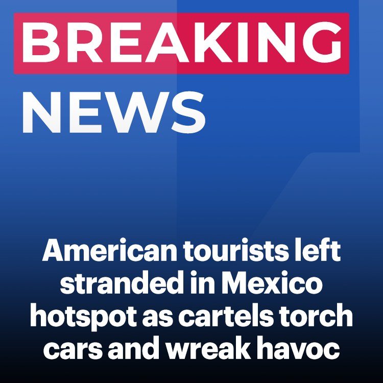 American tourists left stranded