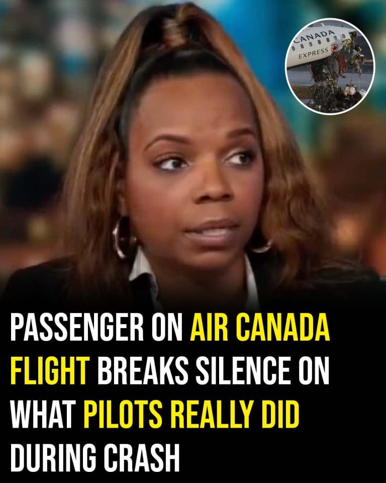Passenger on board Air Canada flight breaks silence